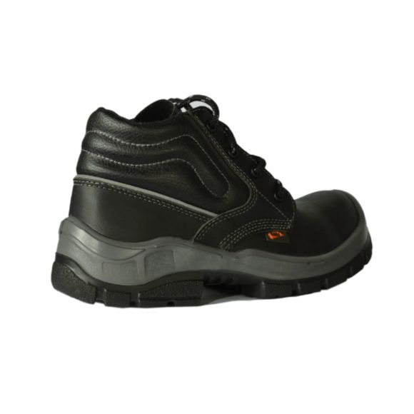 NEW MENS SAFETY WORK BOOTS- IMPACT & SLIP RESISTANT, WATERPROOF | BLACK SIZE 8.5 - Picture 3 of 10